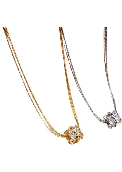 Mizaç Hafif Lüks Zarif Moda Köprücük Zinciri Çok Yönlü Üst Düzey Kolye (Yurt Dışından) fiyatları