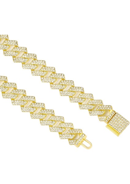 Küba Zincir Erkek Hip Hop Kolye Trendi (Yurt Dışından) fiyatları