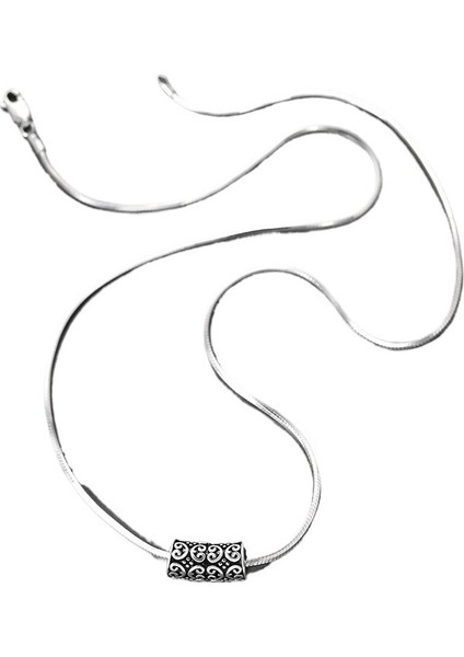 Yılan Kemiği Zincir Basit Erkek Retro Kolye Takı (Yurt Dışından) modelleri