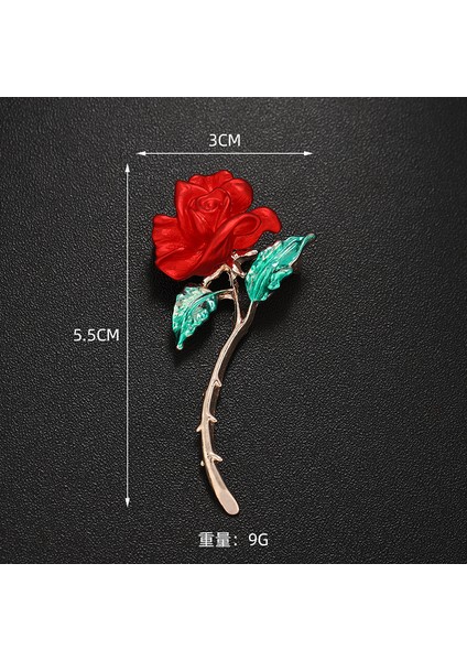 Yeni Moda Broş Zarif Işık Lüks Kişilik Dekoratif Broş Retro Moda Broş Sınıf Mücevher (Yurt Dışından)