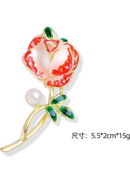 Yeni Inci Broş Kıdemli Pin Tüy Yağ Damlası Kakma Elmas Korsaj Karikatür Taklidi Broş Aksesuarları Dıy Sınıf Mücevher (Yurt Dışından)