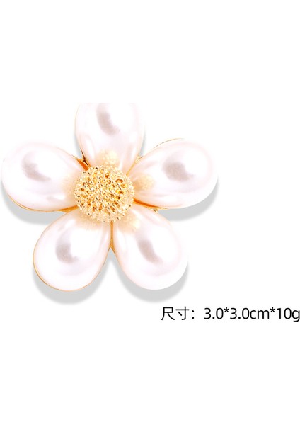 Yeni Inci Broş Kıdemli Pin Tüy Yağ Damlası Kakma Elmas Korsaj Karikatür Taklidi Broş Aksesuarları Dıy Sınıf Mücevher (Yurt Dışından)