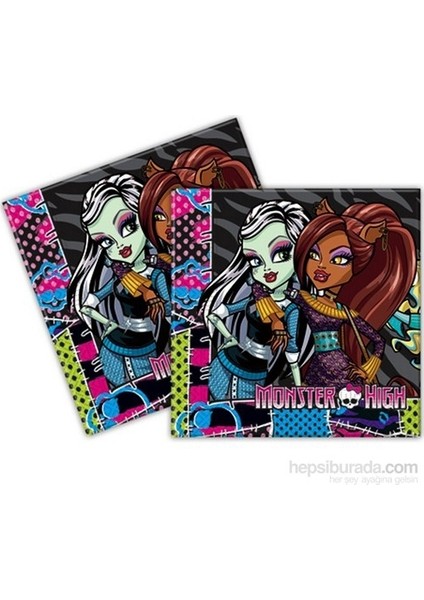 Monster Hıgh Peçete 33X33cm (20 Ad)