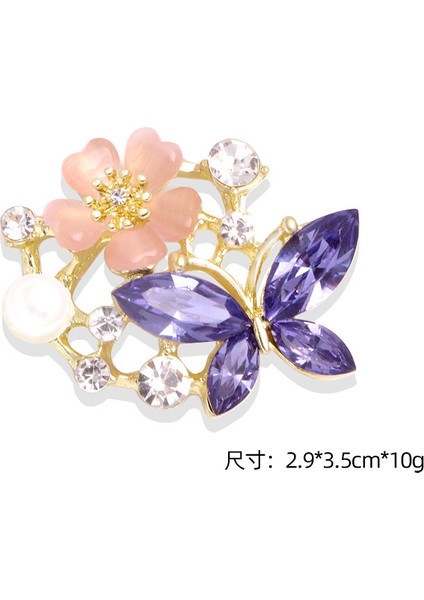 Yeni Mizaç Çanak Saç Tokası Şimdi Yeni Aksesuarlar Saç Tokası Başlık Saç Aksesuarları Kadın Broş Iğnesi Iğne Tüy Yağ Damlası Elmas Korsaj (Yurt Dışından)