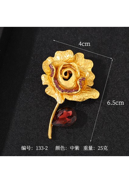 Yeni Mizaç Çanak Saç Tokası Şimdi Yeni Aksesuarlar Saç Tokası Başlık Saç Aksesuarları Kadın Broş Iğnesi Iğne Tüy Yağ Damlası Elmas Korsaj (Yurt Dışından)