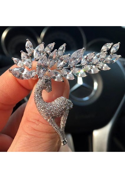Yeni Mizaç Çanak Saç Tokası Şimdi Yeni Aksesuarlar Saç Tokası Başlık Saç Aksesuarları Kadın Broş Iğnesi Iğne Tüy Yağ Damlası Elmas Korsaj (Yurt Dışından)