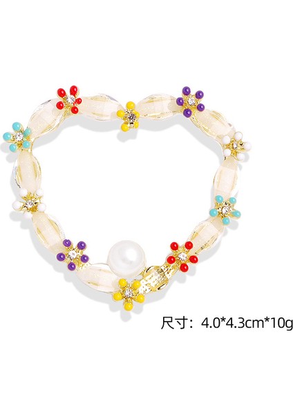 Yeni Mizaç Çanak Saç Tokası Şimdi Yeni Aksesuarlar Saç Tokası Başlık Saç Aksesuarları Kadın Broş Iğnesi Iğne Tüy Yağ Damlası Elmas Korsaj (Yurt Dışından)