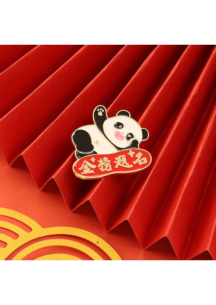 Yeni Broşlar Antik Stil Çalışma Rozetlerinin Altın Listesi Ortaokul ve Lise Giriş Sınavı Broşları Tezahürat Ilham Verici Kırmızı Öğrenci Hediyeleri (Yurt Dışından)