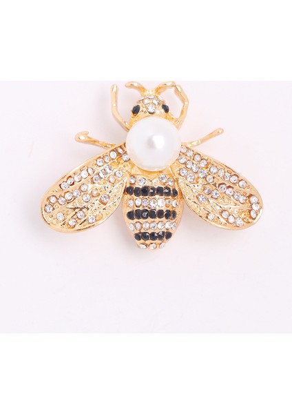 Yeni Inci Broş Kıdemli Pin Tüy Yağ Damlası Kakma Elmas Korsaj Karikatür Taklidi Broş Aksesuarları Dıy Sınıf Mücevher (Yurt Dışından)