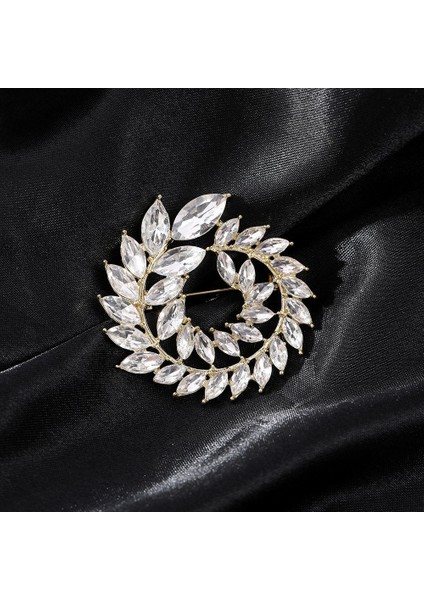 Yeni Inci Broş Kıdemli Pin Tüy Yağ Damlası Kakma Elmas Korsaj Karikatür Taklidi Broş Aksesuarları Dıy Sınıf Mücevher (Yurt Dışından)