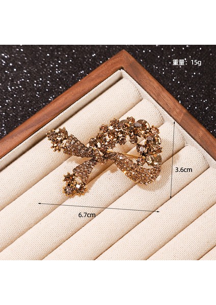 Yeni Mizaç Çanak Saç Tokası Şimdi Yeni Aksesuarlar Saç Tokası Başlık Saç Aksesuarları Kadın Broş Iğnesi Iğne Tüy Yağ Damlası Elmas Korsaj (Yurt Dışından)