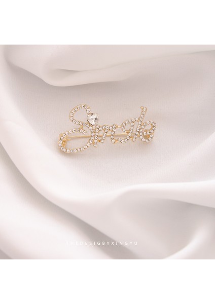 Yeni Küçük Broş Yay Parlama Önleyici Broş Yüksek Sınıf Çok Yönlülük Duygusu Parlama Önleyici Toka Pimi Giyim Aksesuarları (Yurt Dışından)