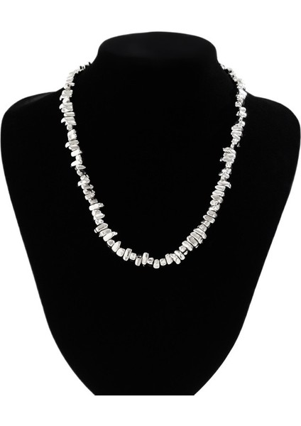 2025 Yeni Stil Niş Kişilik Özel Şekilli Kolye Erkek Modası Yüksek Kaliteli Basit Retro Moda Köprücük Kemiği Zinciri (Yurt Dışından) fırsatları