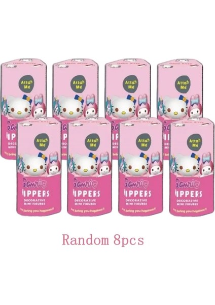 Sonny Angel Hippers Serisi Kutu Kawaii Hello Kitty Kuromi Benim Melodisi Anime Figürü Gizem Kutusu Noel Sürpriz Hediye Renk: Random 8 Adet (Yurt Dışından)
