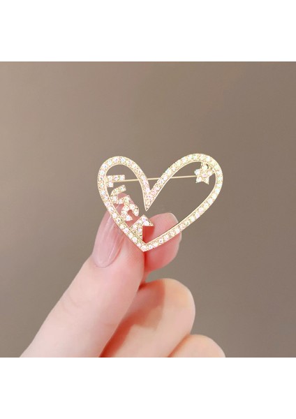 Yeni Küçük Broş Yay Parlama Önleyici Broş Yüksek Sınıf Çok Yönlülük Duygusu Parlama Önleyici Toka Pimi Giyim Aksesuarları (Yurt Dışından)