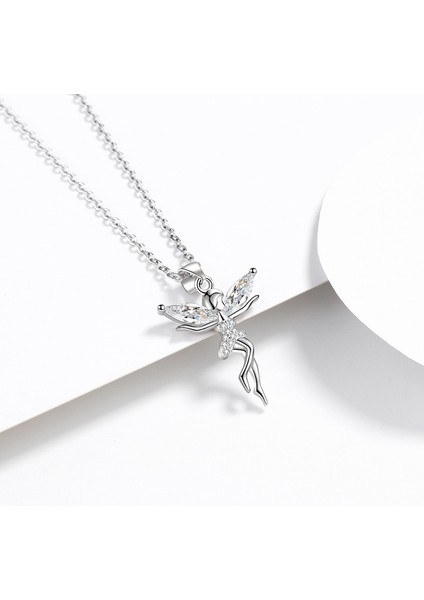 Melek Kolye Kadın Sonbahar ve Kış Küçük Basit Üst Düzey Tüm Eşleşen Kolye Köprücük Zinciri (Yurt Dışından) fiyatları