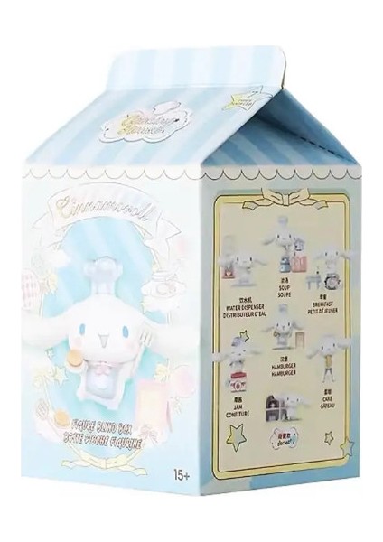 Sanrio Cinnamoroll Yemek Serisi Kutu Cinnamoroll Figür Günü Hediyesi Masaüstü Dekor Pvc Gk Heykeli Tahmin Çantası Doğum Giftcolor: Random 1 Adet (Yurt Dışından)