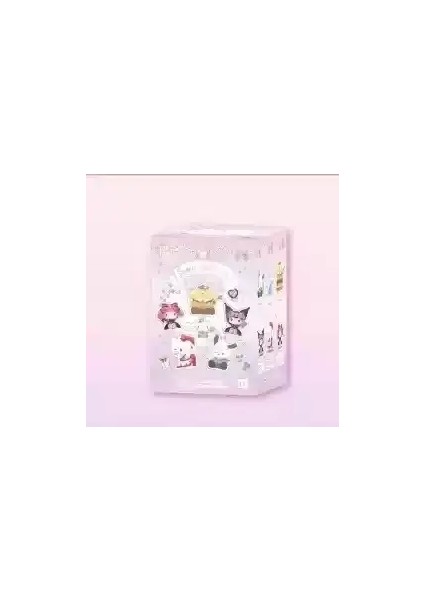 Orijinal Sıcak Sanrio Ailesi Yeni Sweetie Candy Serisi Kutu Kawaii Masaüstü Süsler Dekoratif Koleksiyon Oyuncakları Kız Hediyesi: Random 1 Pcs (Yurt Dışından)