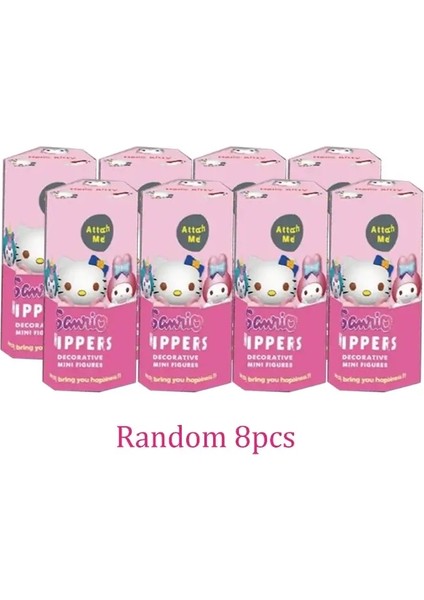 Sonny Angel Sanrio Anime Karakter Dekorasyon Oyuncak Mini Anime Karakter Cep Telefonu Dekorasyonu Noel Doğum Günü Hediyesi Renk: RANDOM8PCS (Yurt Dışından)