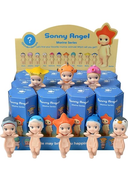 12PCS/BOX Sonny Angel Kutu Hippers 20. Yıldönümü Hayvan Serisi Anime Figürleri Süsler Bebekler Fan Oyuncakları Hediye Renk: 1box (12PCS) (Yurt Dışından)