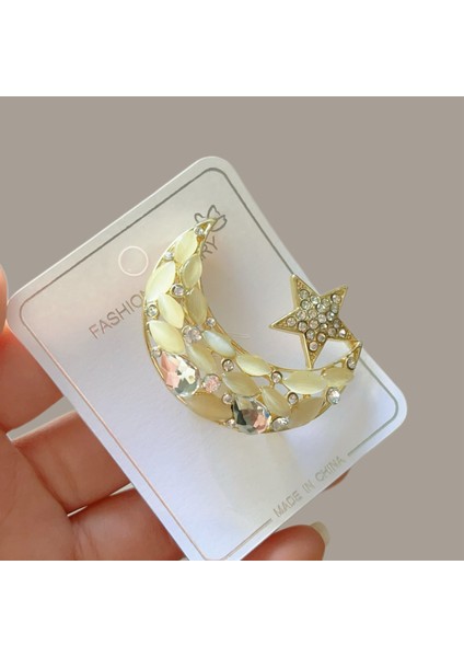 Yeni Fransız Retro Inci Geometrik Küpe Atılı Moda Mizaç Küpe Niş Işık Lüks Broş Takı (Yurt Dışından)