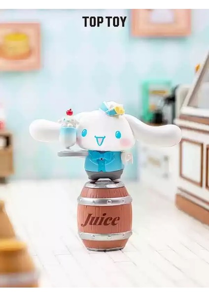 Otantik Toptoy × Sanrio Latte Bebek Serisi | Sevimli Sanrio Karakterleri ile Kutu Mini Sanat Oyuncak | Dekoratif Kolye Hediyesi: E (Yurt Dışından)