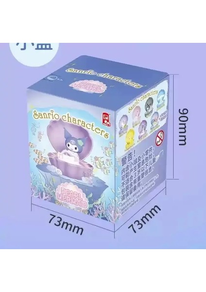 Orijinal Sanrio Mermaid Kabuk Serisi Kutu Kuromi Hellokitty Melody Kawaii Model Gizem Kutusu Küçük Ikiz Yıldız Özelleştirilmiş Hediye Rolor: Onaylamak Için Açık (Yurt Dışından)