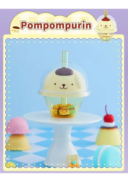 Kacık Çay Serisi Figürü Kuromi Hello Kitty My Melody Cinnamoroll Purin Pochacco Action Figürin Anime Kawaii Model Oyuncak Renk: Onaylamak Için Açık Kutu (Yurt Dışından)