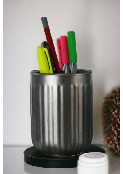 Masa Kalemliği Organizer Gümüş Eskitme Renk Model 11 fiyatları