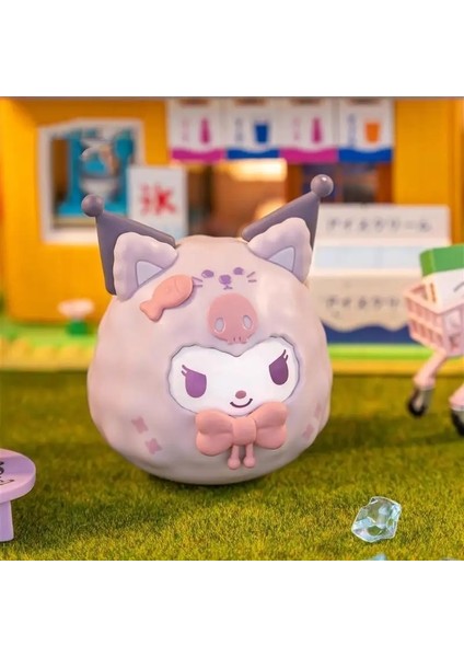 Mingchuang Premium Sanrio Küçük Hayvan Tumbler Kutusu Kulomipacha Köpek Bebeği Sevimli Unzıp Mastop Seçim Hediye Renk: Açık Yeşil (Yurt Dışından)