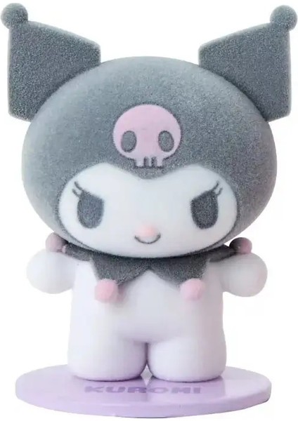 Yeni Sanrio Akıllı Manyetik Bebek Modelleme Süsleme Kitty Melody Kuromi Usahana Dopamin Ekose Anime Özel Model Oyuncak Çocuk Hediye Renk: D (Yurt Dışından)