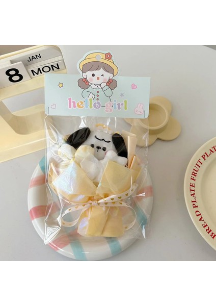 Sanrio Mini Bebek Buket Buket Hello Kitty Kuromi Melodisi Tutan Çiçek Kawaii Peluş Bebek Çiçek Sevgililer Doğum Günü Hediyesi Arkadaş Rengi: D (Yurt Dışından)