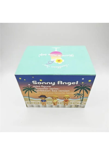Sonny Angel 2016 Yaz Serisi Mini Figür Kutu Sevimli Anime Bebek Modeli Dekorasyon Koleksiyonu Çocuk Oyuncak Gizem Kutusu Hediye Renk: Random 6pcs (Yurt Dışından)