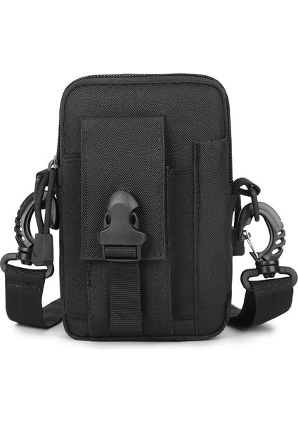 Taktik Bel Çantası Doğa Sporları Koşu Çantası Aşınma Kemeri Erkekler ve Kadınlar Asılı Çanta Cep Telefonu Mini Küçük Bel Çantası (Yurt Dışından)