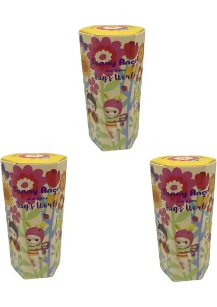 6pcs Sonny Angel Blind Box Mini Figür Böcek’in World Limited Serisi Anime Figürleri Çocuklar Için Sevimli Dolls Noel Doğum Günü Hediyesi Renk: Random 3pc Temel Bilgiler (Yurt Dışından)