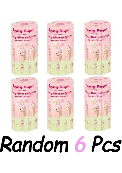 2025 Yeni Sıcak Satış Sonnes Angels Cherry Blossom Serisi Anime Figürleri Süsler Bebek Hayranları Çocuklar Hediye Random Renk: Random 6 Adet (Yurt Dışından)