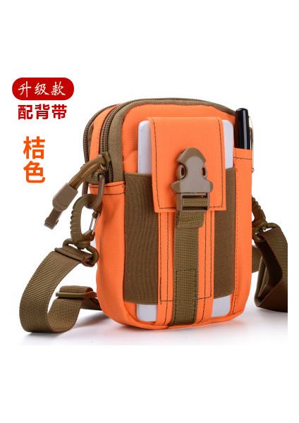 Taktik Bel Çantası Doğa Sporları Koşu Çantası Aşınma Kemeri Erkekler ve Kadınlar Asılı Çanta Cep Telefonu Mini Küçük Bel Çantası (Yurt Dışından)