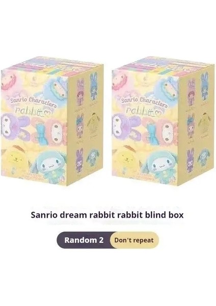 6 Parçalı Set Sanrio Hello Kitty Kuromi Mymelody Kutu Sevimli Karikatür Bebek Kutu Figür Dekor Koleksiyon Modeli Oyuncaklar Hediye Saklığı: Random 1 (Yurt Dışından)