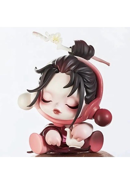 Skulpanda Ink Plum Blossom Serisi Kutu Oyuncaklar Anime Aksiyon Figürü Sürpriz Gizem Kutu Dolls Hediye Kopyası 1: 1 Yapıldı Çin Renk: Shen Drunken (Yurt Dışından)