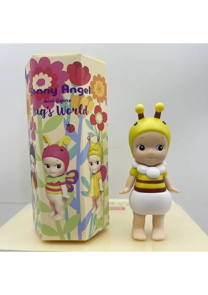 Sıcak Yeni Melek Kutu Mini Figürü Bug’un World Limited Serisi Anime Figürleri Çocuklar Için Sevimli Bebekler Noel Doğum Günü Hediyesi Renk: Bee Gizli (Yurt Dışından)