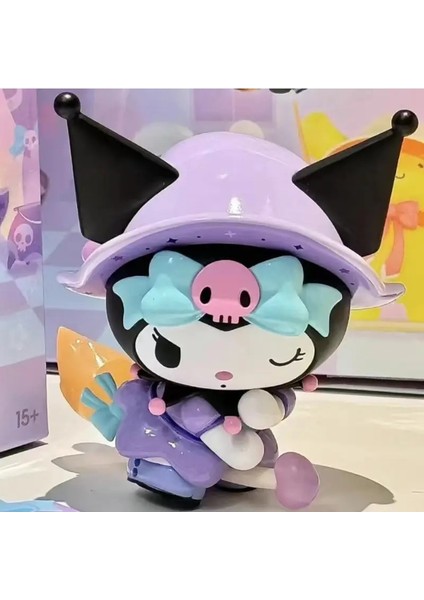 Mingchuang Premium Sanrio Sihirli Hikaye Kutu Melody Kulomi Yugui Köpek Çocuklarının Popüler Oyuncak Figür Doğum Günü Hediyesi Renk: Açık Sarı (Yurt Dışından)
