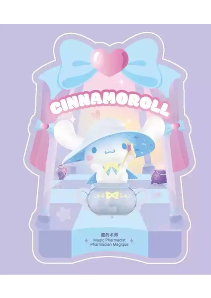 Miniso Sanrio Sihirli Hikaye Kutusu Kuromi Pochacco Melodisi El Yapımı Çocukların Modaya Destek Bebek Dekoratif Hediyesi: Cinnamoroll (Yurt Dışından)