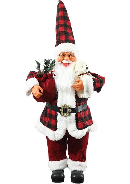 Ayakta Duran Noel Baba Bebek Süsleri 60 cm Noel (Yurt Dışından)