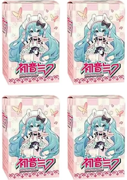 Yeni Hatsune Miku Q Versiyon Serisi Cinnamoroll Piapro Birinci Nesil Kutu Çocuk Oyuncak Koleksiyonu Hediye Doğum Günü Hediyesi Renk: Random 4 Adet (Yurt Dışından)