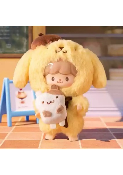 Kawaii Zzoton × Sanrio Karakterleri Aşk Ligleri Buddies Serisi Kutu Vinil Peluş Çanta Kolye Bebek Gizem Kutusu Hediye Renk: V2 Onay - D (Yurt Dışından)