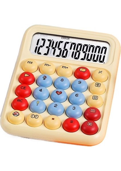 Minimalist Estetik Tema Bilgisayar Renkli Bilgisayar Öğrenci Sessiz Modeli (Yurt Dışından)