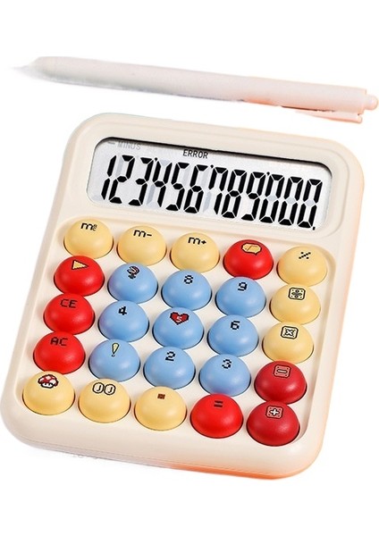 Minimalist Estetik Tema Bilgisayar Renkli Bilgisayar Öğrenci Sessiz Modeli (Yurt Dışından)