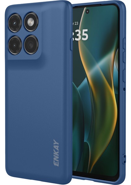 Motorola Edge 60 Pro 5g Silikon Kılıf Düz Kenar Cep Telefonu Arka Kapağı (Yurt Dışından)