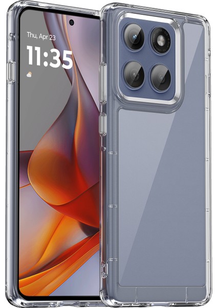 Motorola Edge 60 Pro 5g Tpu + Akrilik Koruyucu Şeffaf Telefon Kılıfı (Yurt Dışından)