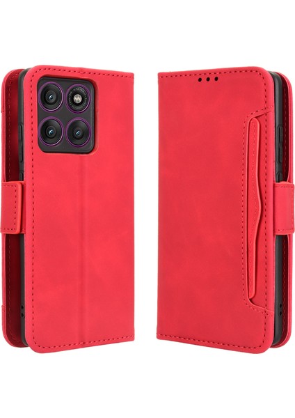 Motorola Edge 60 Pro 5g Deri Telefon Cüzdan Kılıfı Çoklu Kart Yuvası (Yurt Dışından)